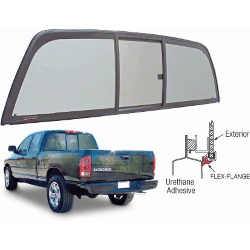 C.R. Laurence ECT924S Rear Window Slider for Dodge RAM