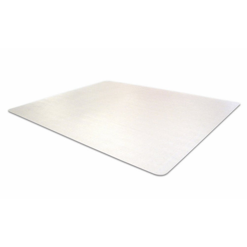 Computex Anti-Static Advantagemat, PVC Chair Mat, for Carpets 3/8" or Less, Rectangular with Lip, 48" x 60" (FR3115226EV)