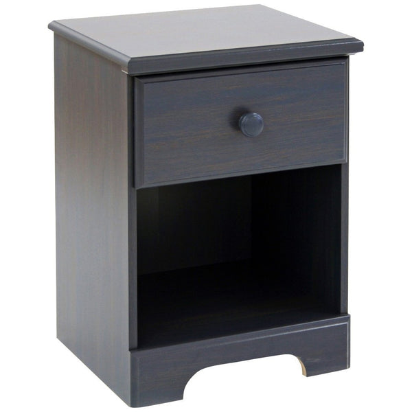 South Shore Summer Breeze Collection Nightstand - Blueberry