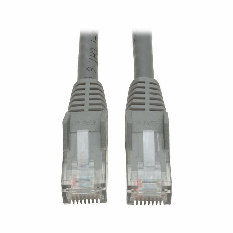 Tripp Lite Cat6 Gigabit Snagless Molded Patch Cable (RJ45 M/M) - Gray, 5-ft.(N201-005-GY)