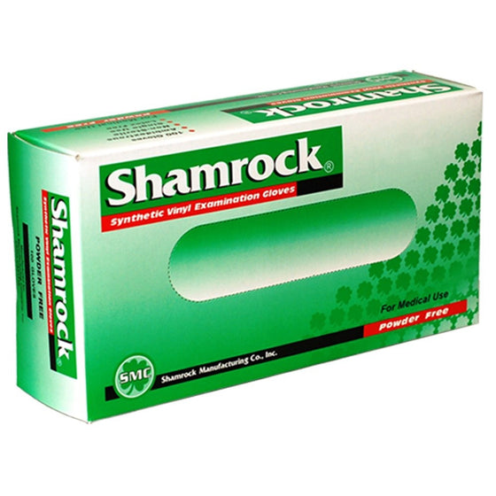 Shamrock 20212-M-bx Med Glove, Vinyl, No Powder, Thin, Cheap, Medium, Clear