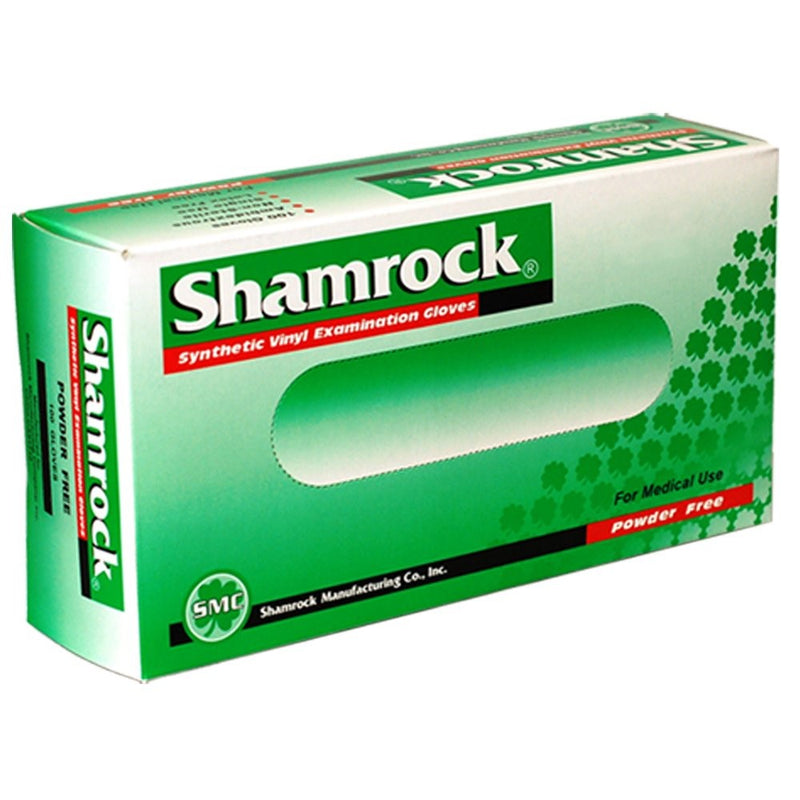 Shamrock 20214-XL-bx Med Glove, Vinyl, No Powder, Thin, Cheap, X-Large, Clear