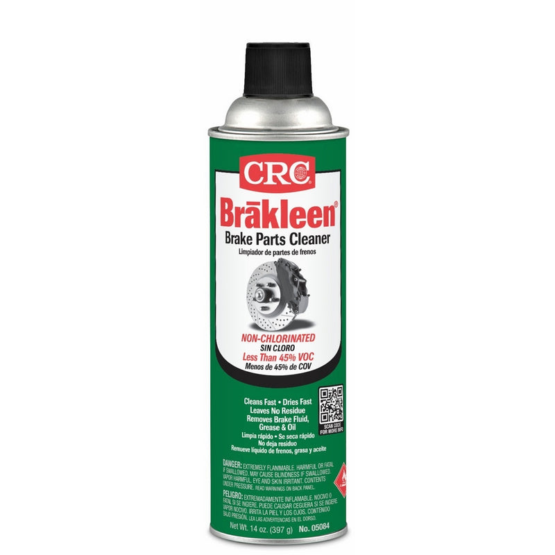 CRC 05084-12PK Brakleen Non-Chlorinated Brake Parts Cleaner - 14 oz, (Pack of 12)