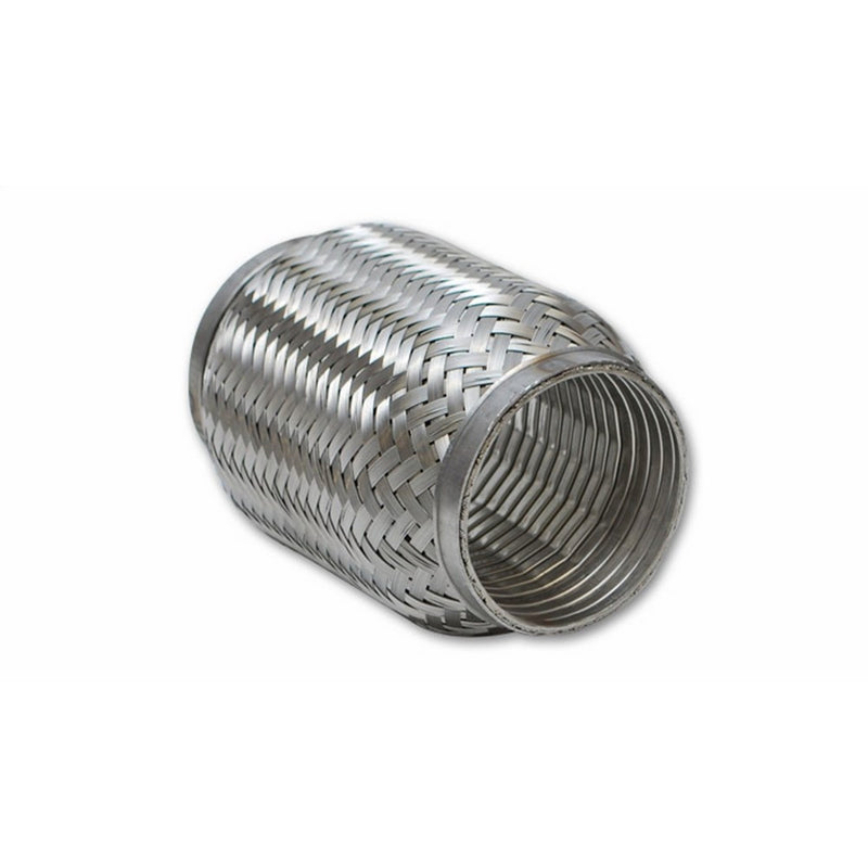 Vibrant 61004 3" x 4" Long Flexible Stainless Steel Coupler