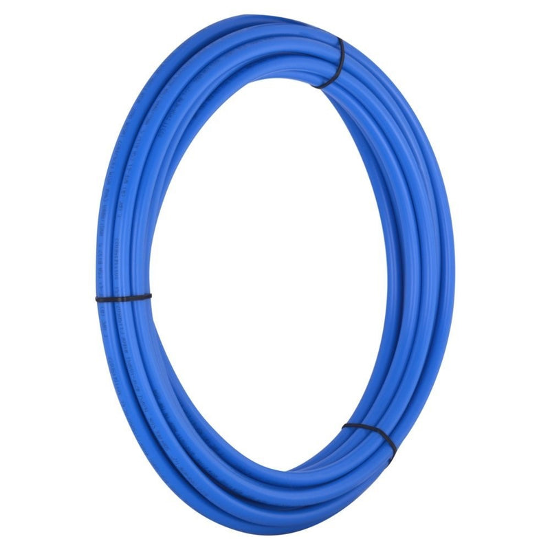 SharkBite PEX Pipe Tubing 1/2 Inch, Blue, Flexible Water Tube, Potable Water, U860B100, 100 Foot Coil