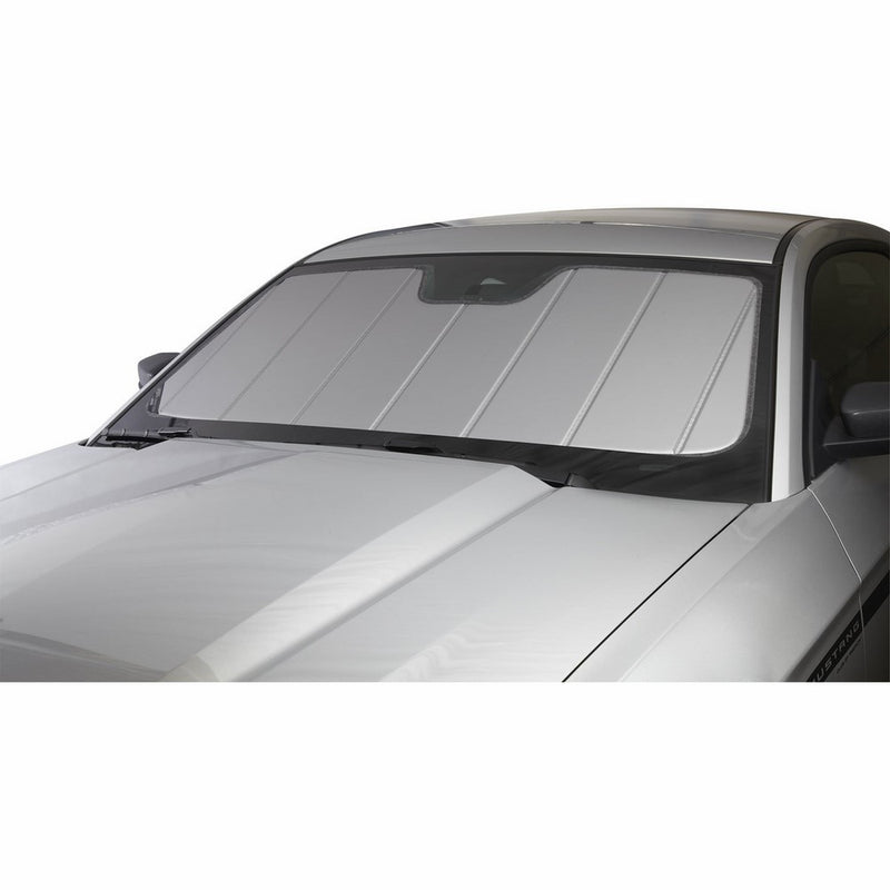 Covercraft UV11328SV - Series Custom Fit Windshield Shade for Select Mazda 3 Models - Triple Laminate Construction (Silver)