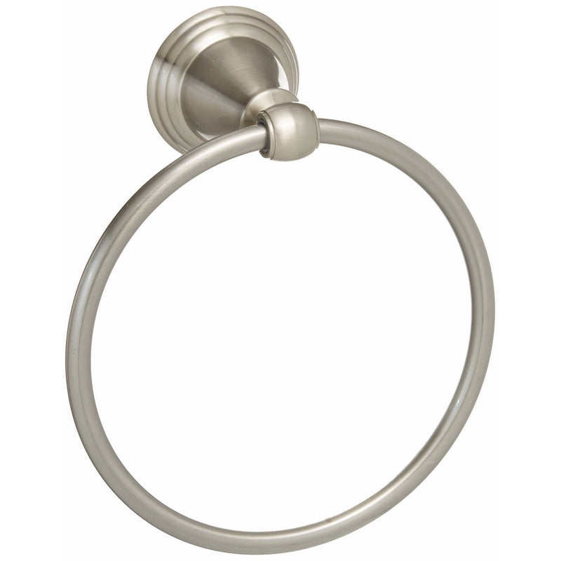Delta Faucet 79646-BN Windemere Towel Ring, SpotShield Brushed Nickel