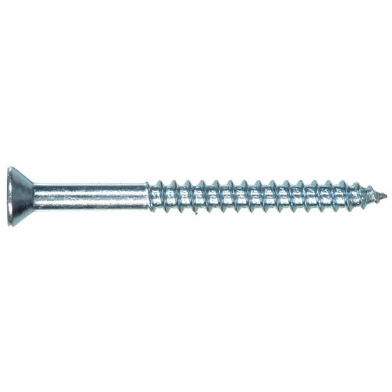 The Hillman Group 40005, #4 x 1-Inch Flat Head Phillips Wood Screw, 100-Pack