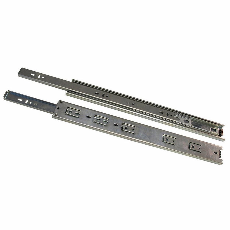 Kv Economical Full Extension Drawer Slide 20" 100Lb Load Rating