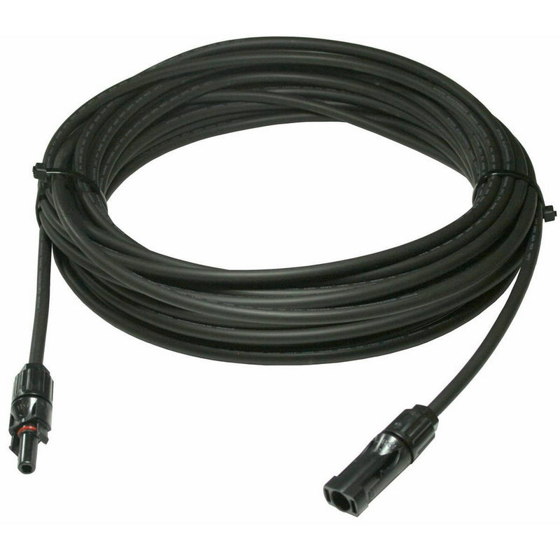 WindyNation 100 FEET 12 Gauge 12 AWG UL Solar Panel Extension Cable Wire (100 ft.) with MC4 Connectors PV - 600VDC