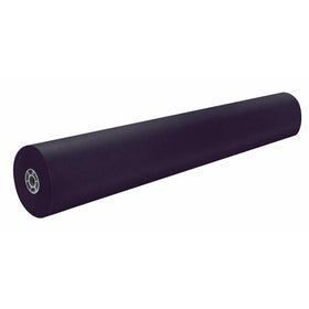 Pacon Rainbow Lightweight Duo-Finish Kraft Paper Roll, 3-Feet by 1000-Feet, Black (63300)