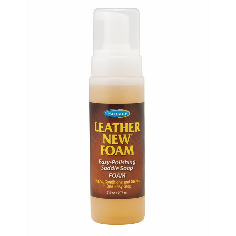 Farnam Leather New Saddle Soap Foam, 7 Ounce