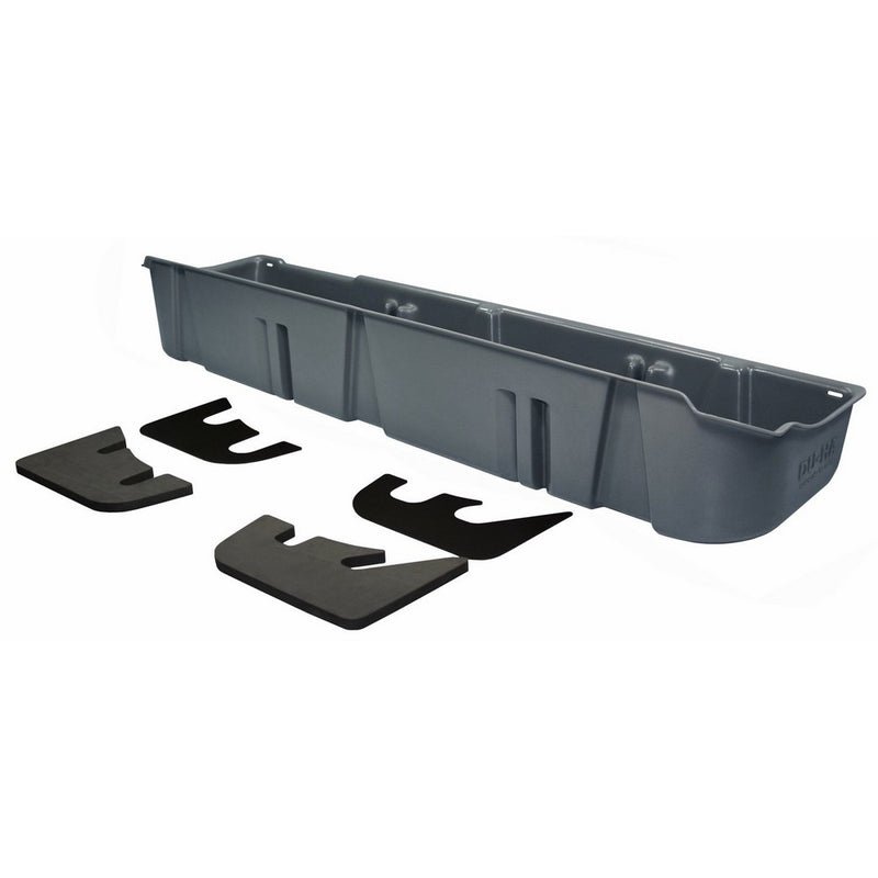 Du Ha Under Seat Storage Fits 11-14 Ford F-150 SuperCrew with Subwoofer, Gray, Part #20101