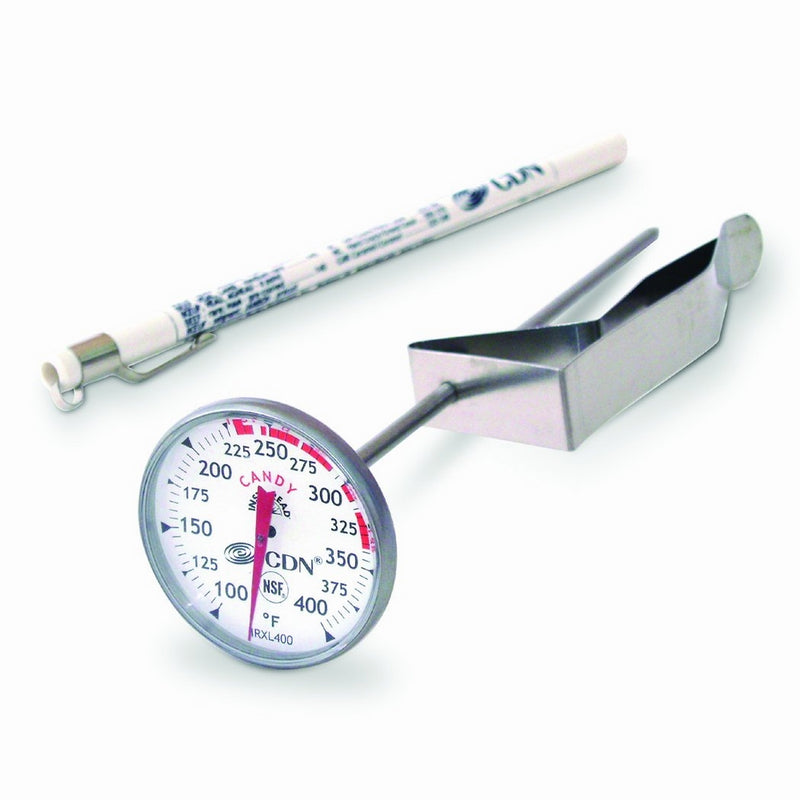 CDN IRXL400 - ProAccurate Candy & Deep Fry Thermometer - Insta-Read, NSF Certified