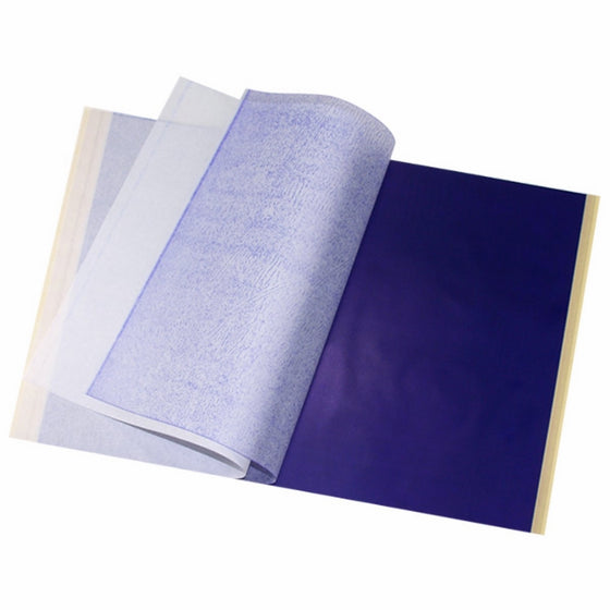 H88 - Tattoo Transfer Kits Carbon Tracing Paper Ink Professional 25 Sheets A4 # 7603810