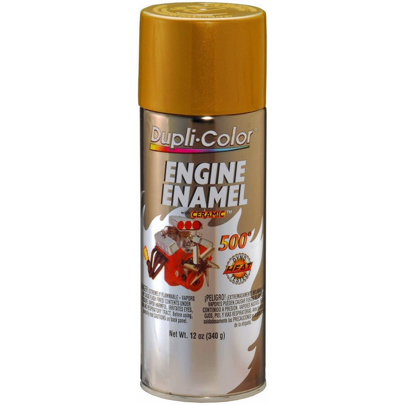 Dupli-Color EDE160407 Ceramic Universal Gold Engine Paint - 12 oz