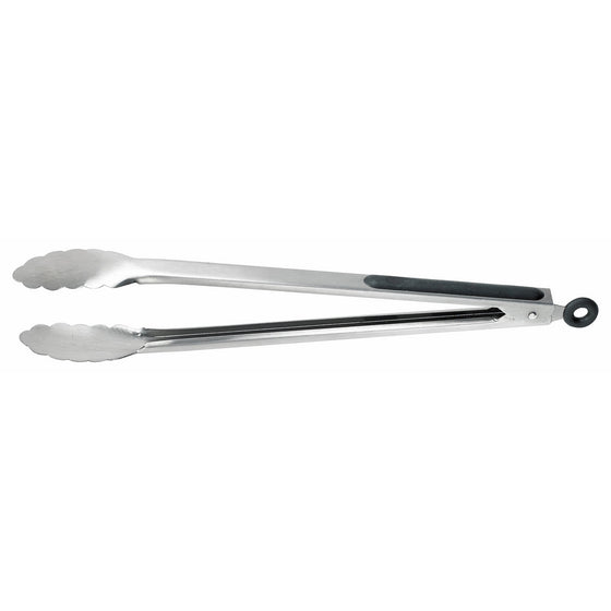 HIC Harold Import Co. Cutlery-Pro Chef Locking Kitchen Tong, Professional Quality, 18/8 Stainless Steel, 12-Inches