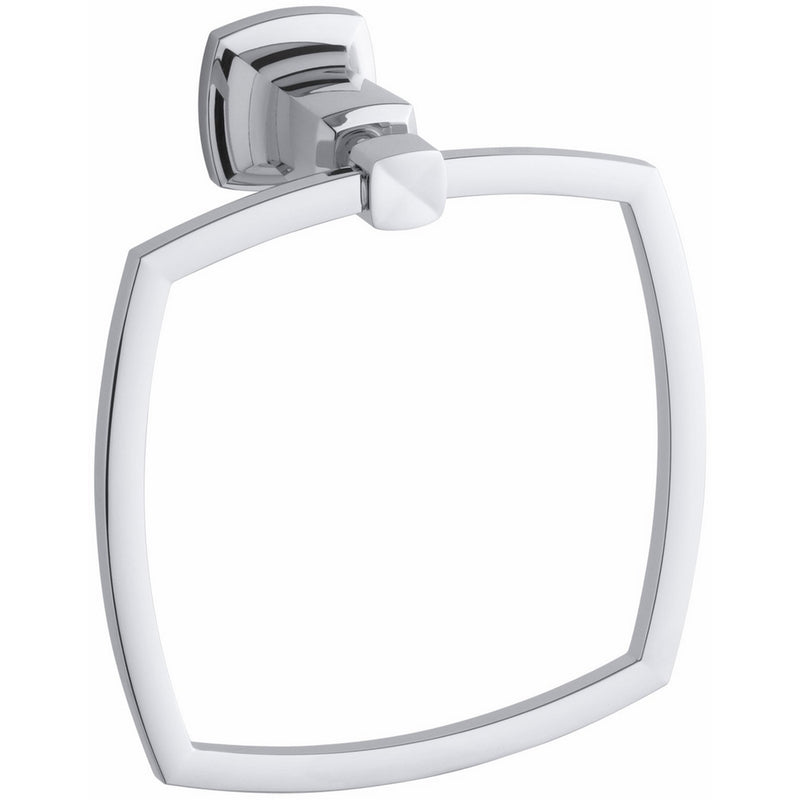 KOHLER K-16254-CP Margaux Towel Ring, Polished Chrome