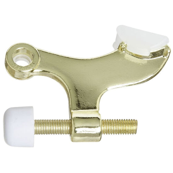 National Hardware N279-695 V227 Hinge Pin Door Stop in Brass