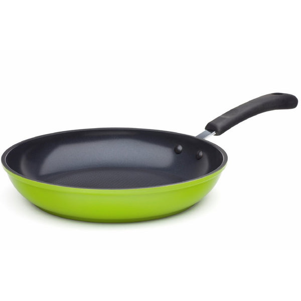 8" Green Earth Frying Pan by Ozeri, with Textured Ceramic Non-Stick Coating from Germany (100% PTFE, PFOA and APEO Free)