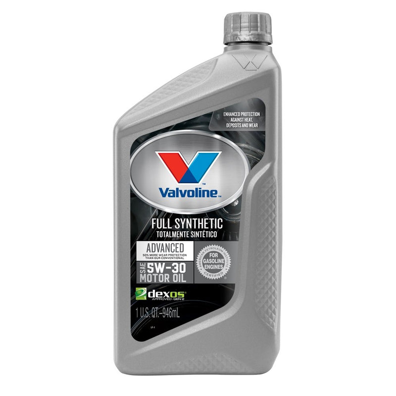 Valvoline Advanced Full Synthetic 5W-30 Motor Oil - 1qt (Case of 6) (VV955-6PK)