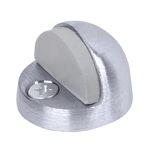 Tell Manufacturing DT100032 High Style Floor Stop, Satin Chrome Cast