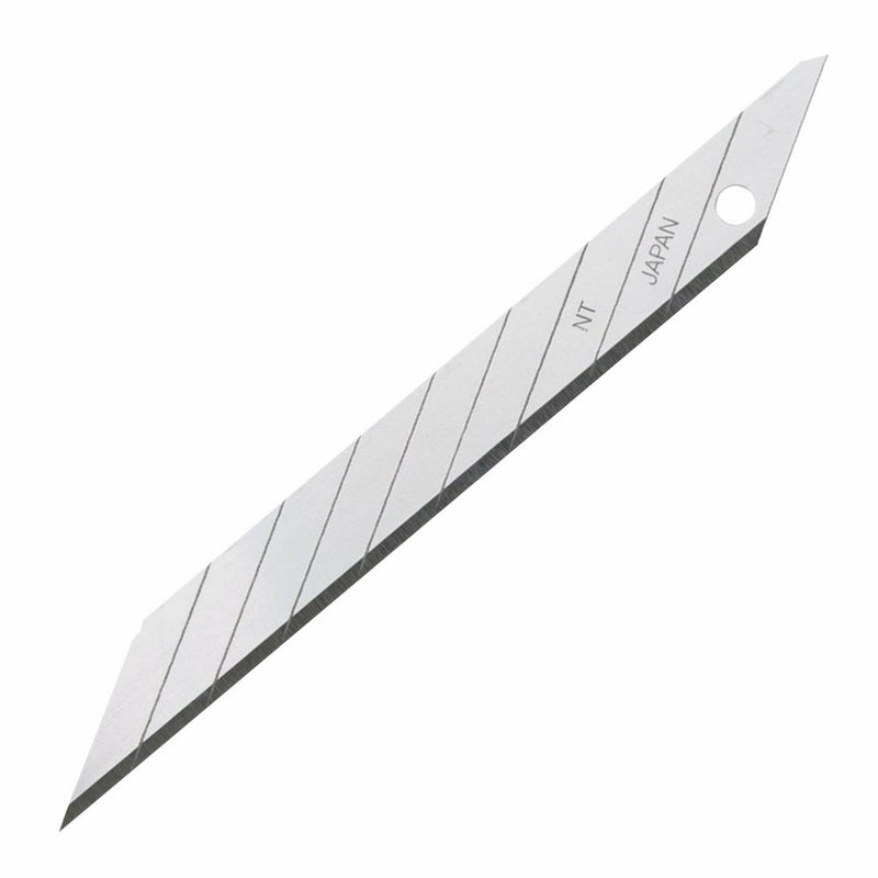NT Cutter 9mm Snap-Off Precision Blades, 30 Degree Blades, 50-Blade/Pack, 1 Pack (BD-50P)