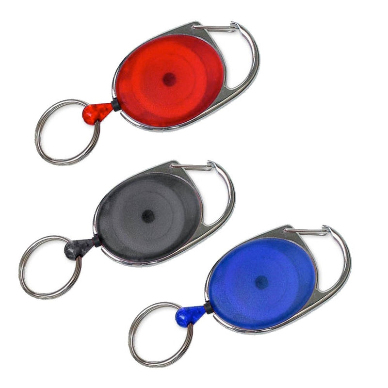 Lucky Line 64001 Retractable Key Chain- colors vary