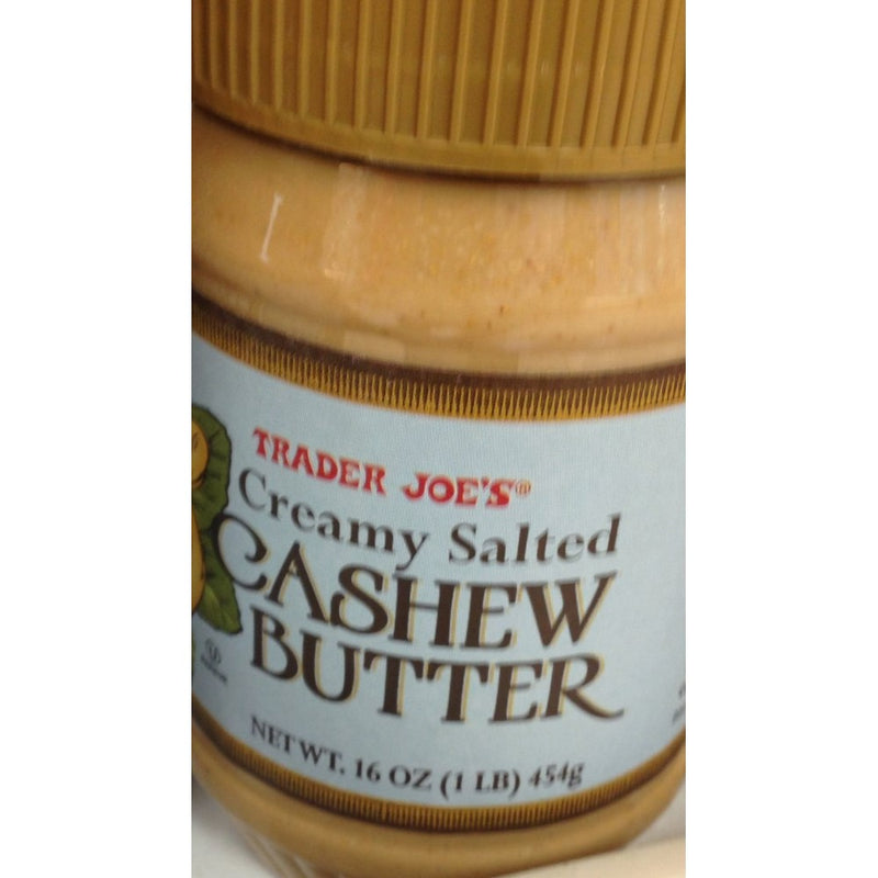 Trader Joe's Creamy Salted Cashew Butter (2 Jars)