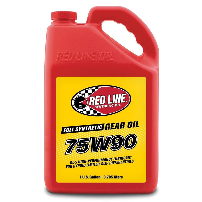Red Line 57905 75W90 Synthetic Gear Oil - 1 Gallon, (Pack of 4)