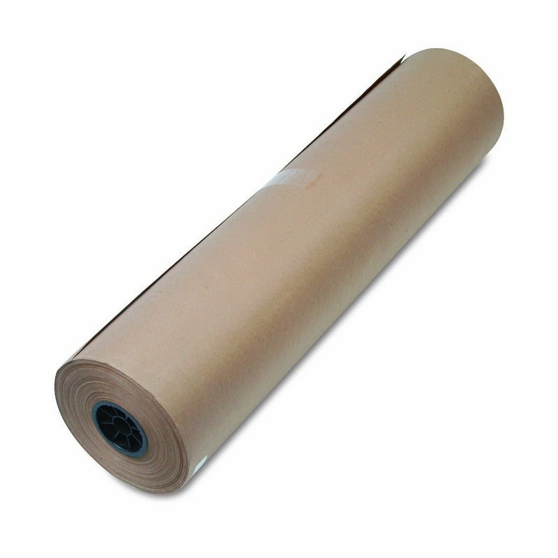 United Facility Supply 1300053 50-Lb. heavyweight hi-volume kraft 9 dia. wrapping paper roll, 36wx720-ft.