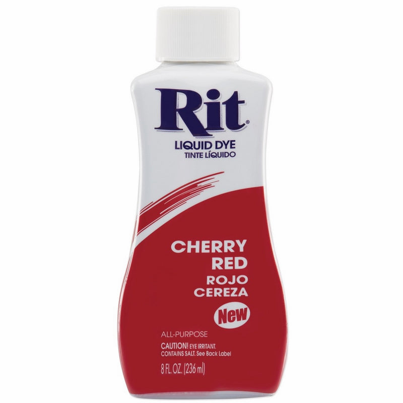 Rit Dye Liquid Fabric Dye, 8-Ounce,Cherry Red