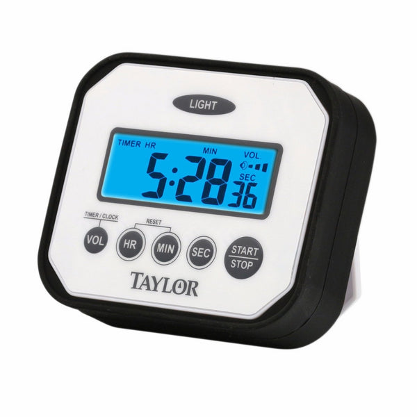 Taylor Precision Products Pro Splash 'n' Drop Digital Timer with Volume Settings