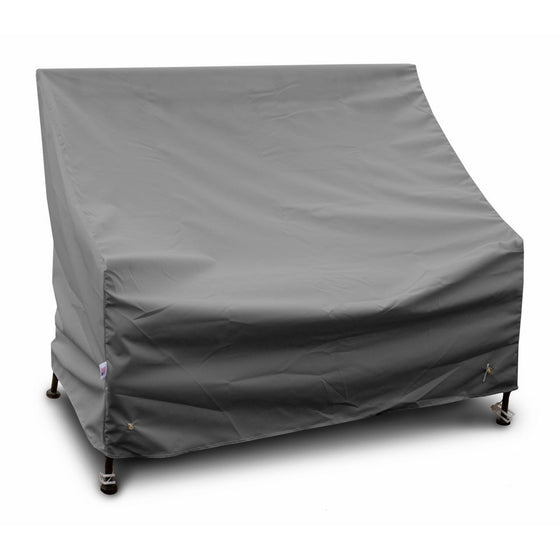 KoverRoos Weathermax 84203 5-Feet Bench/Glider Cover, 63-Inch Width by 28-Inch Diameter by 37-Inch Height, Charcoal