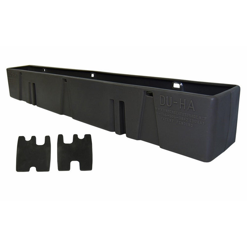 Du Ha Behind-the-Seat Storage Fits 00-07 Chevrolet/GMC Silverado/Sierra Heavy Duty Crew Cab, Black, Part #10013