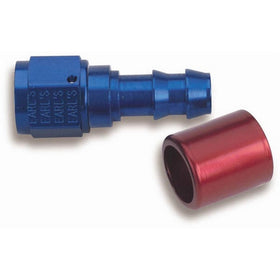 Earl's 700167 Super Stock Straight -6 Female to 3/8" Barb