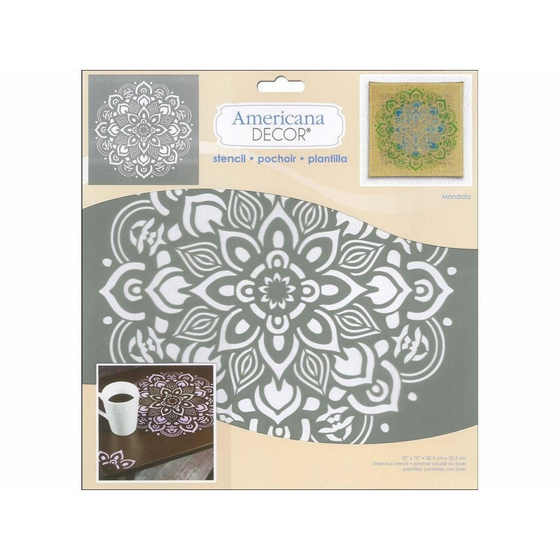 DecoArt Americana Decor Stencil Mandala