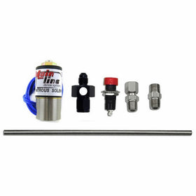Nitrous Express ML15600 Nitrous Purge Valve Kit -04AN Manifold Adapter Fitting Push Button Activation Vent Tube Nitrous Purge Valve Kit