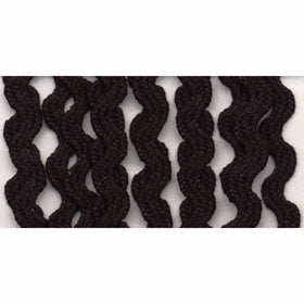 Wrights 117-400-031 Polyester Baby Rick Rack Utility Trim, Black, 4-Yard