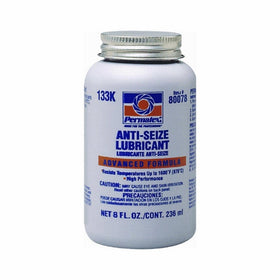 Permatex 80078 Anti-Seize Lubricant with Brush Top Bottle, 8 oz., Pack of 2