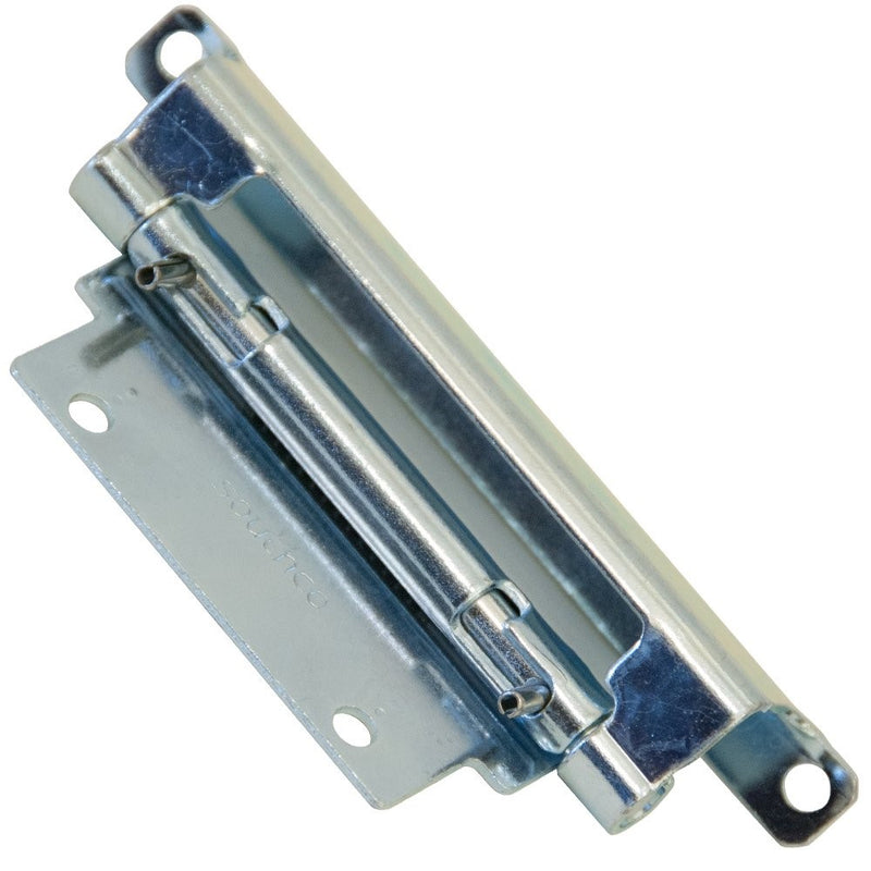 Southco F6-1 Series Steel Concealed Door Removal Hinge, 0.06" Leaf Thick, 1.87" Open Width, 0.19" Pin Diameter, 3.14" Knuckle Length, 4.96" Long