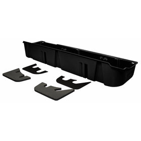 Du Ha Under Seat Storage Fits 09-14 Ford F-150 SuperCrew without Subwoofer, Black, Part #20075