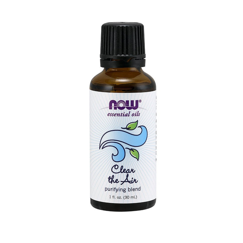 NOW Clear The Air Essential Oil Blend, 1-Ounce