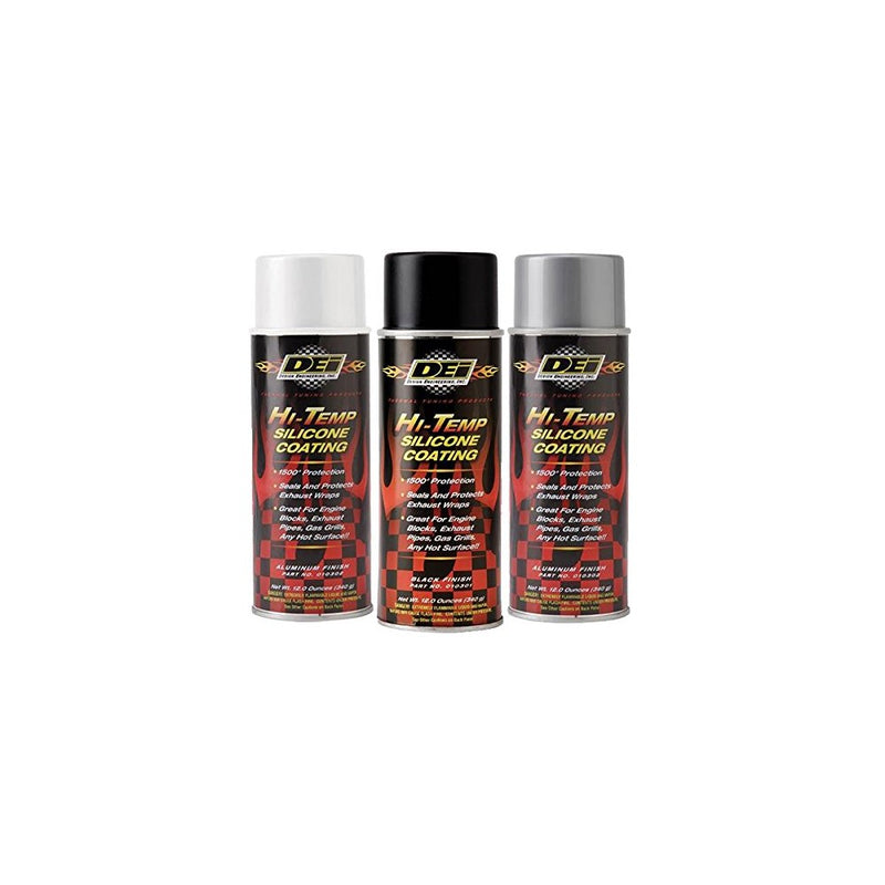 DEI 010302 High-Temperature Silicone Coating Spray - Aluminum