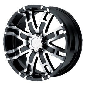 Helo HE835 Gloss Black Machined Wheel - (20x9"/8x6.5")