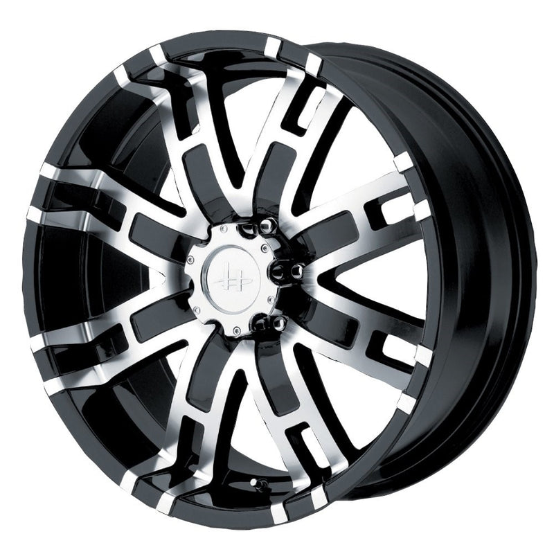 Helo HE835 Gloss Black Machined Wheel - (20x9"/8x6.5")
