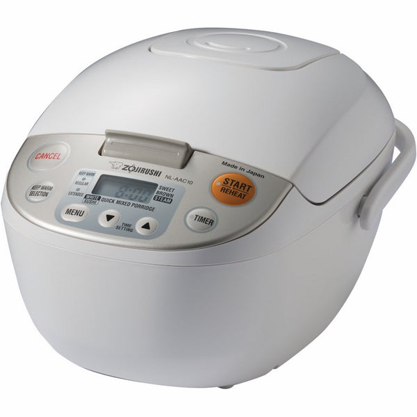 Zojirushi NL-AAC10 Micom Rice Cooker (Uncooked) and Warmer, 5.5 Cups/1.0-Liter