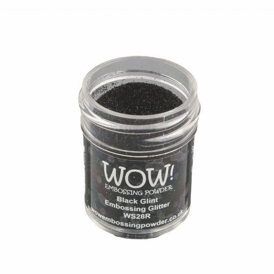 Wow Embossing Powder 15ml-Black Glint