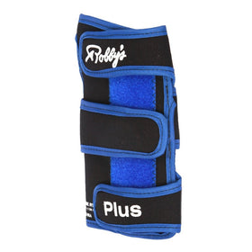 Robby's Coolmax Plus Right Wrist Support, Black/Blue, Large