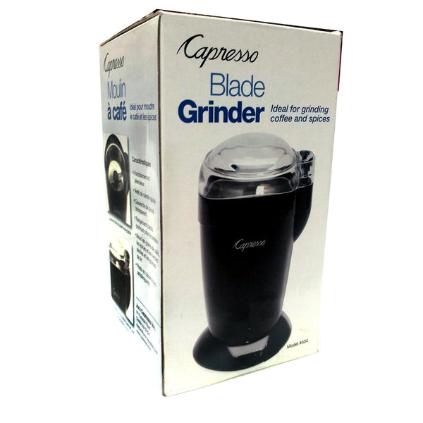 Capresso Blade Grinder For Grinding Coffee and Spices - Black